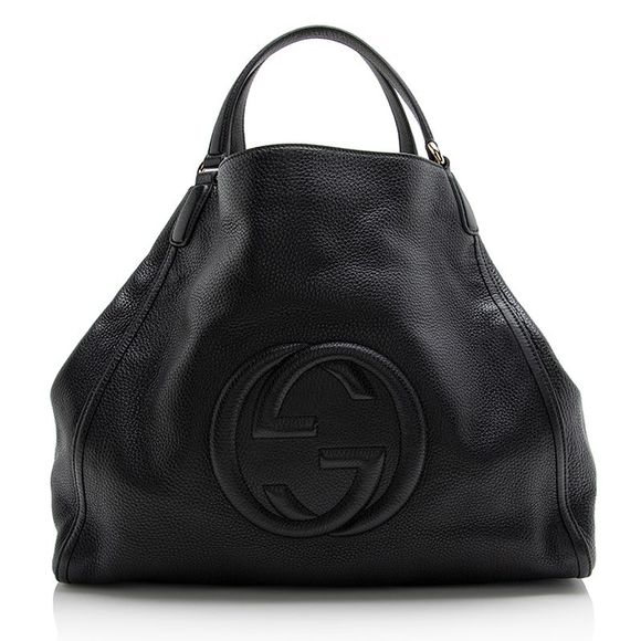 Gucci Leather Soho Large Tote